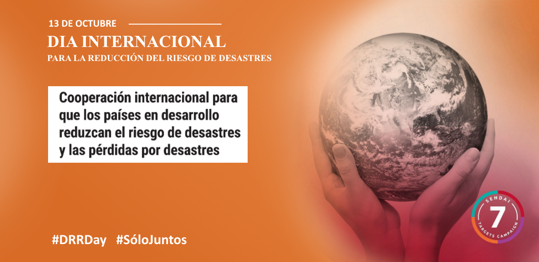 Cartel del Día Internacional para la Reducción del Riesgo de Desastres